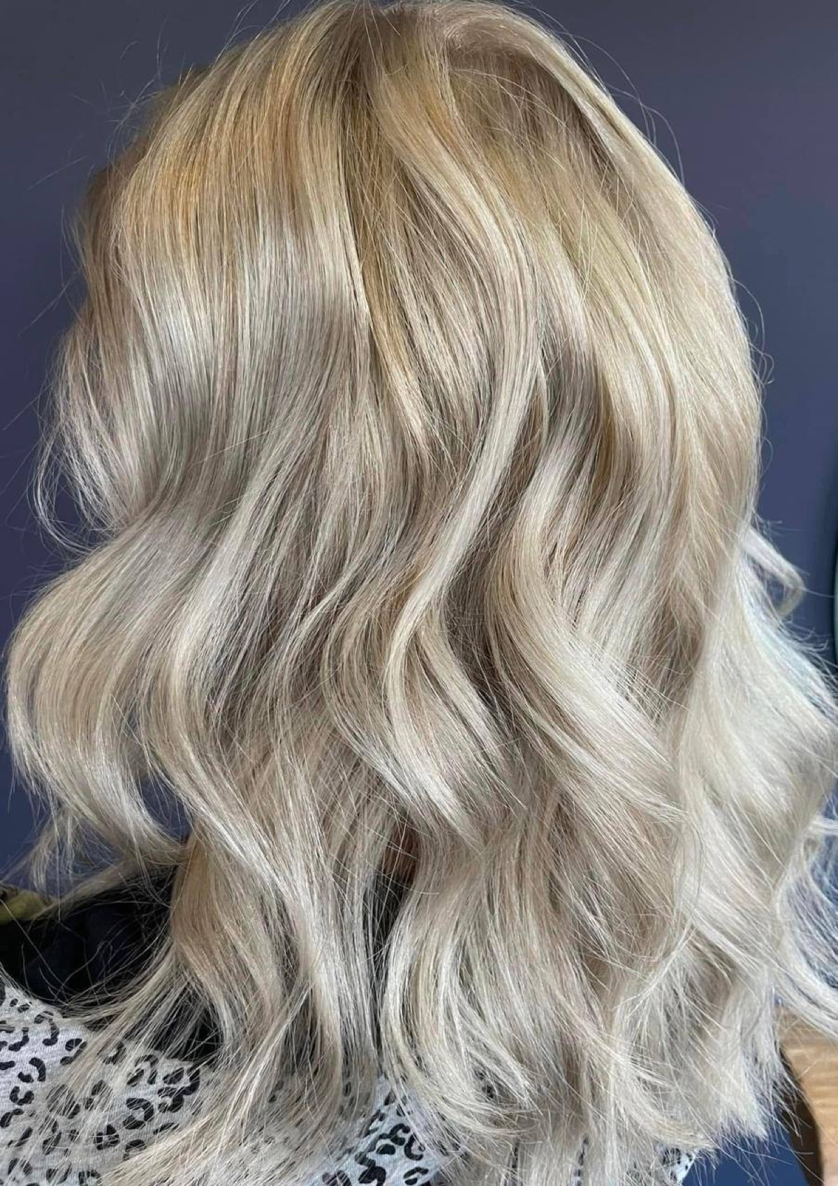Icy blonde colour work by Storm at The Studio